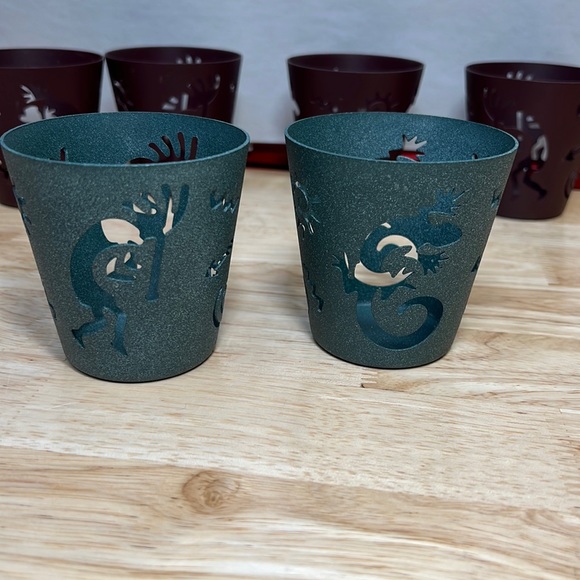 PartyLite VTG. SOUTHWEST ARIZONA GECKO & KOKOPELLI HOLDERS - Picture 6 of 6